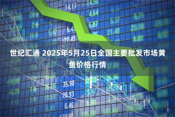 世纪汇通 2025年5月25日全国主要批发市场黄鱼价格行情