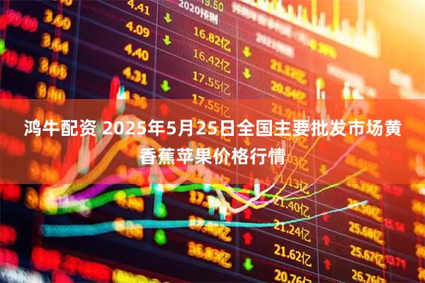 鸿牛配资 2025年5月25日全国主要批发市场黄香蕉苹果价格行情