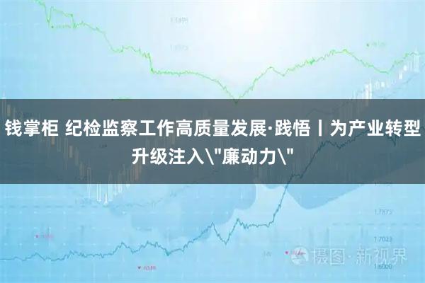钱掌柜 纪检监察工作高质量发展·践悟丨为产业转型升级注入