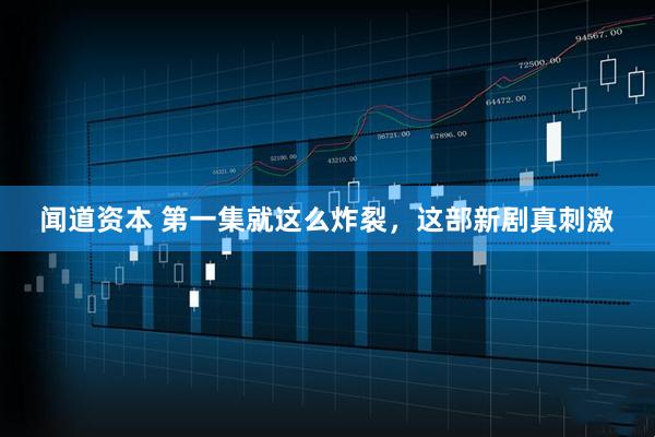 闻道资本 第一集就这么炸裂，这部新剧真刺激